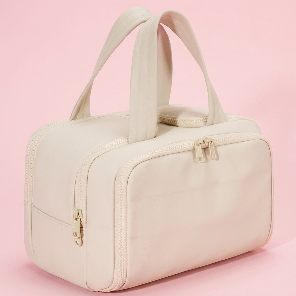 50% OFF TODAY | PuffPack™ - Designed to keep toiletries upright and within easy reach!