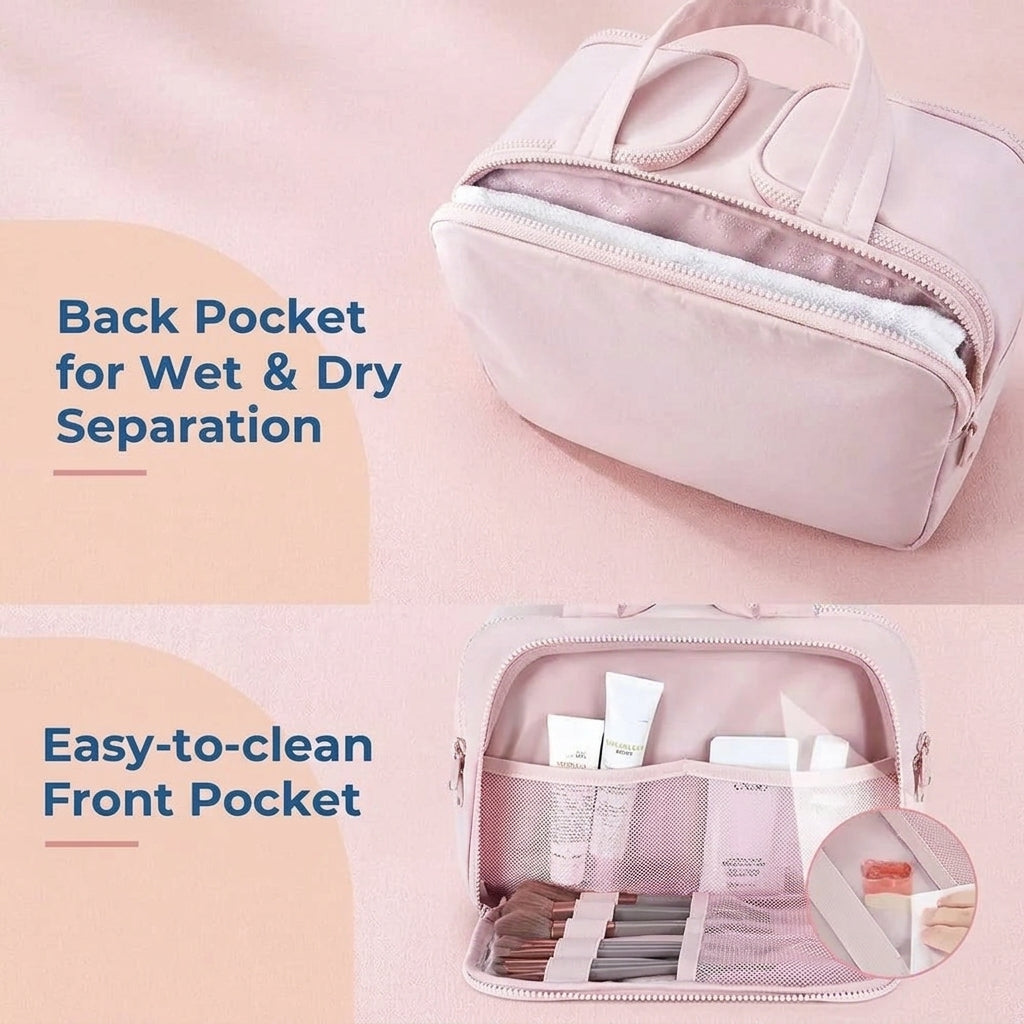50% OFF TODAY | PuffPack™ - Designed to keep toiletries upright and within easy reach!