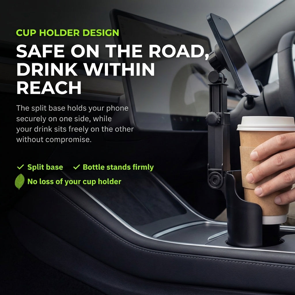 50% OFF TODAY | RideDock™ - Phone and Cup Holder