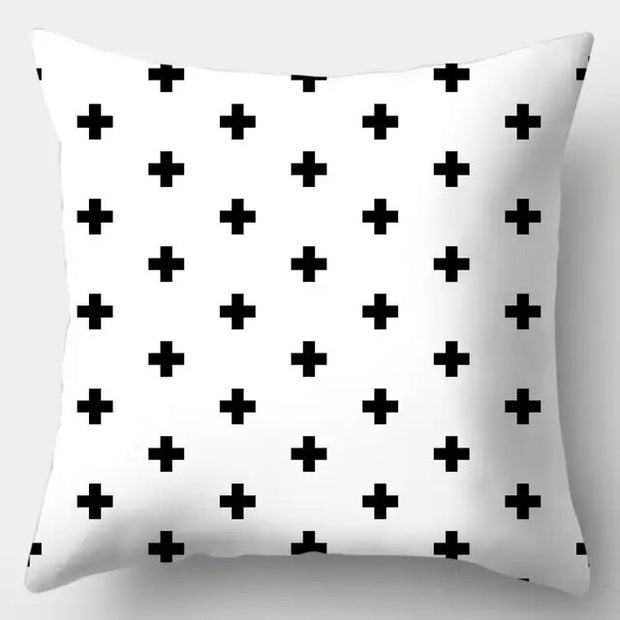 Black-And-White-Series Pillowcase - Plus