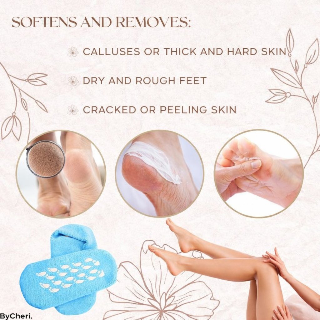 Softens and removes calluses