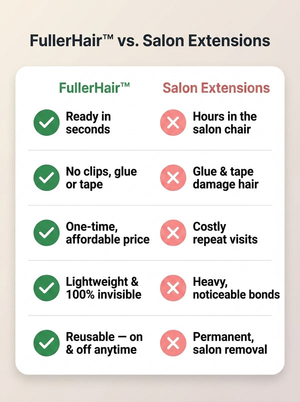 50% OFF TODAY  FullerHair™ - Hair Extensions
