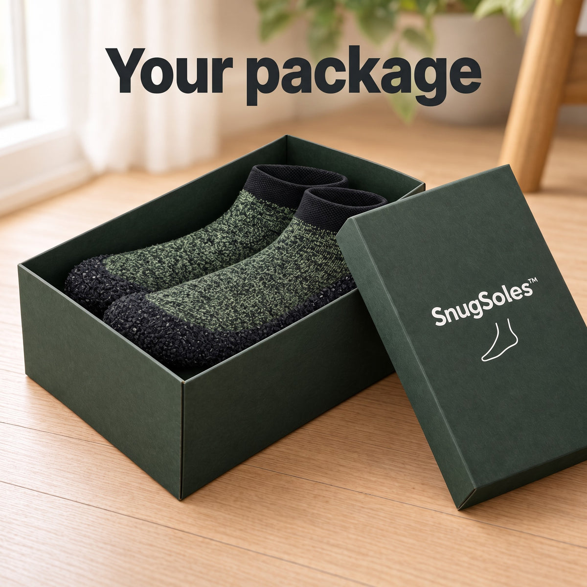 Your SnugSoles package