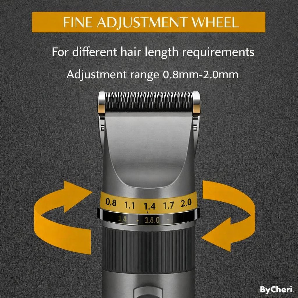 Fine adjustment wheel