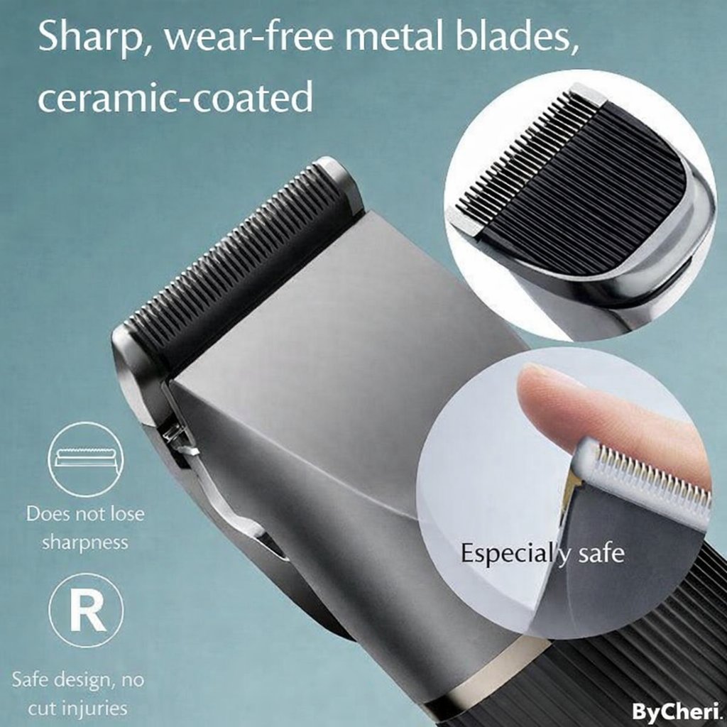 Sharp wear-free metal blades