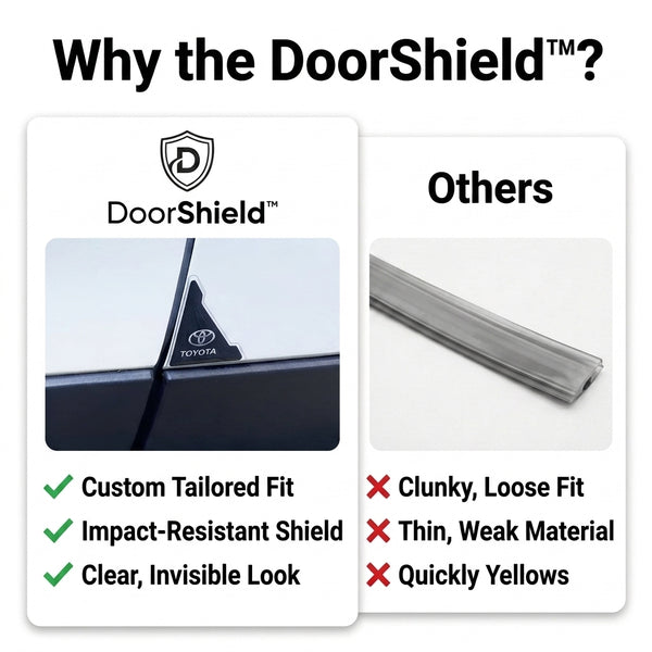 4 + 4 FREE TODAY  DoorShield™ - Car Door Corner Protectors