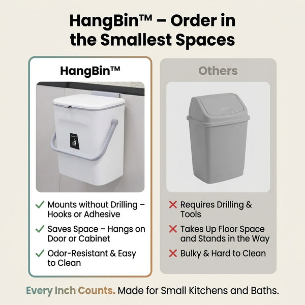 50% OFF TODAY | HangBin™ - Large Hanging Trash Can