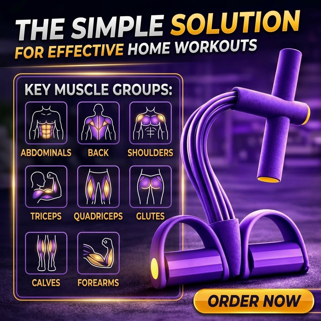 1+1 FREE TODAY | FitForce™ - Pedal Resistance Band
