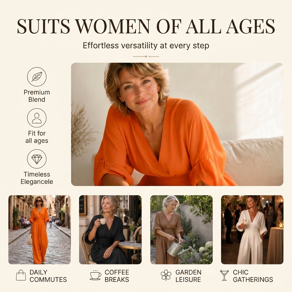 50% OFF TODAY | Eliana™ - High-Waisted Jumpsuit