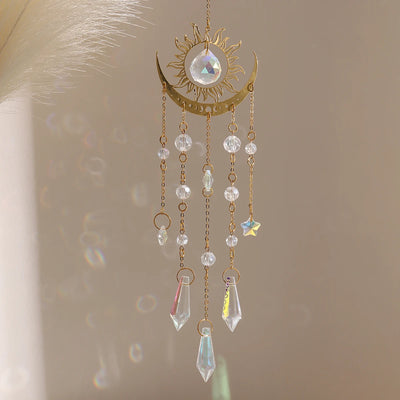 Moon Crystal Hanging Ornament
