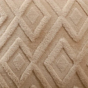 Faux Wool Throw Pillow Cover