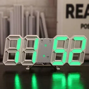3D Digital Wall Clock Decor