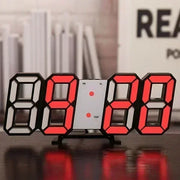 3D Digital Wall Clock Decor