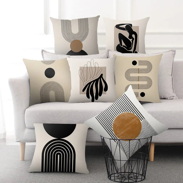 Abstract Cushion Cover