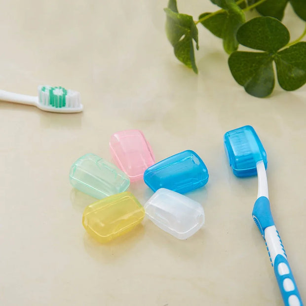 Set of 5 Portable Toothbrush Covers
