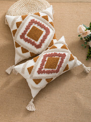 Multi-color Geometric Pillow Cover