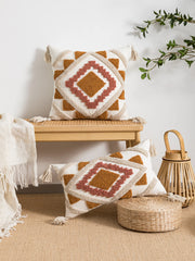 Multi-color Geometric Pillow Cover