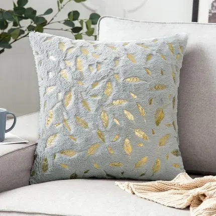 Cushion Cover Feather Fur
