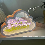 Cloud Mirror Tulip Lamp