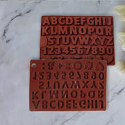 Letters Silicone  Mold