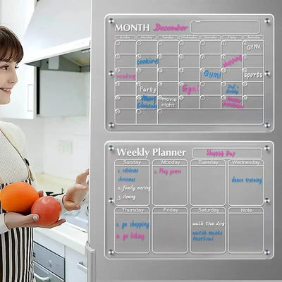 Magnetic Schedule Reusable Board