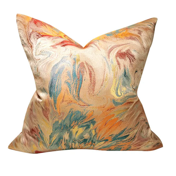 Luxury Golden Sofa Cushion Cover