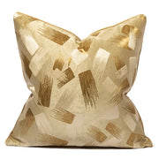 Luxury Golden Sofa Cushion Cover