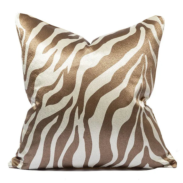 Luxury Golden Sofa Cushion Cover