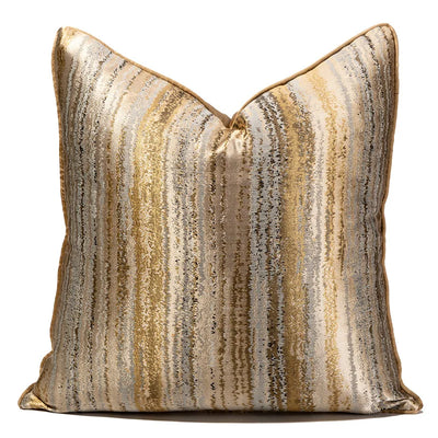 Luxury Golden Sofa Cushion Cover