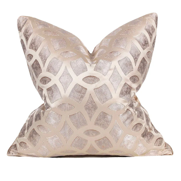Luxury Golden Sofa Cushion Cover