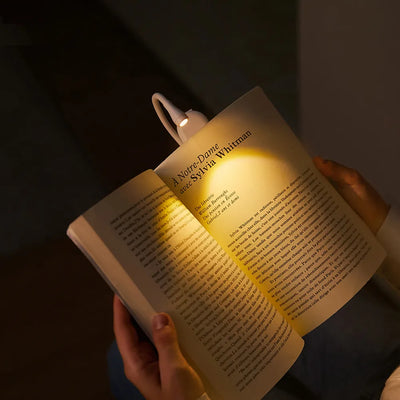 Mini Book Light Portable Clip