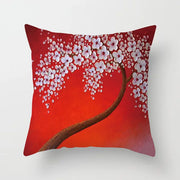 Nordic Style Oil Painting Cushion Cover