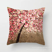 Nordic Style Oil Painting Cushion Cover