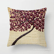 Nordic Style Oil Painting Cushion Cover