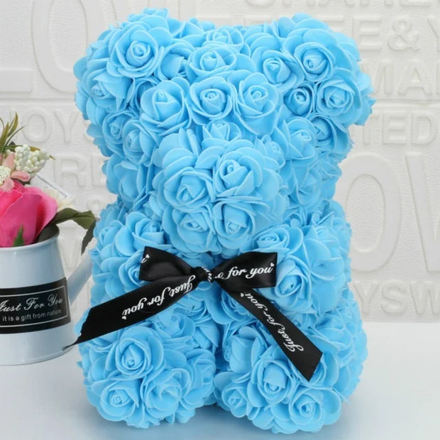 Flower Rose Bear
