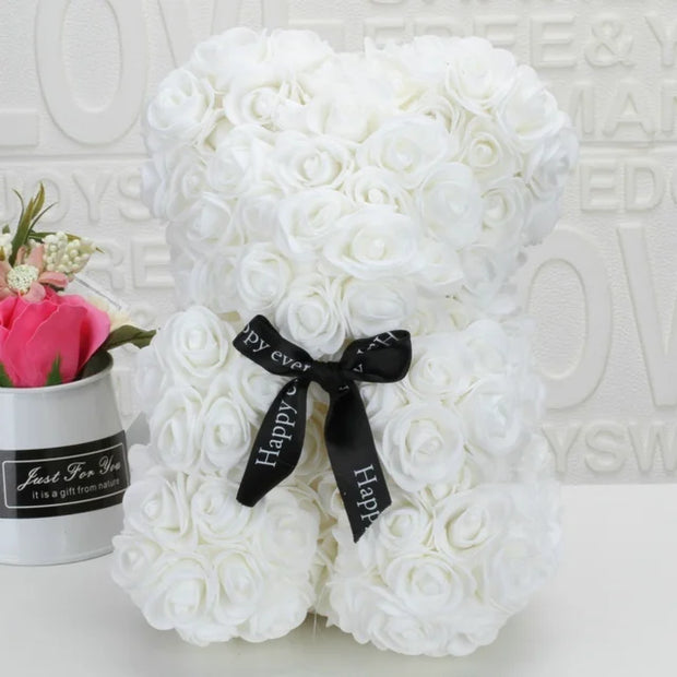 Flower Rose Bear