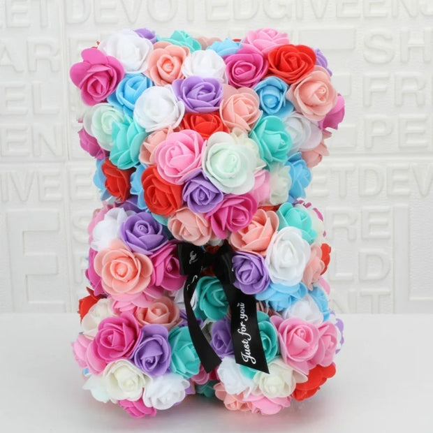 Flower Rose Bear