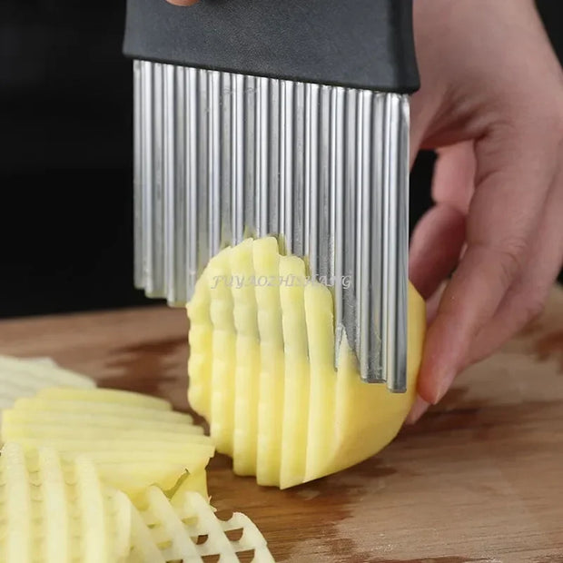 Stainless Steel Potato Chip Slicer