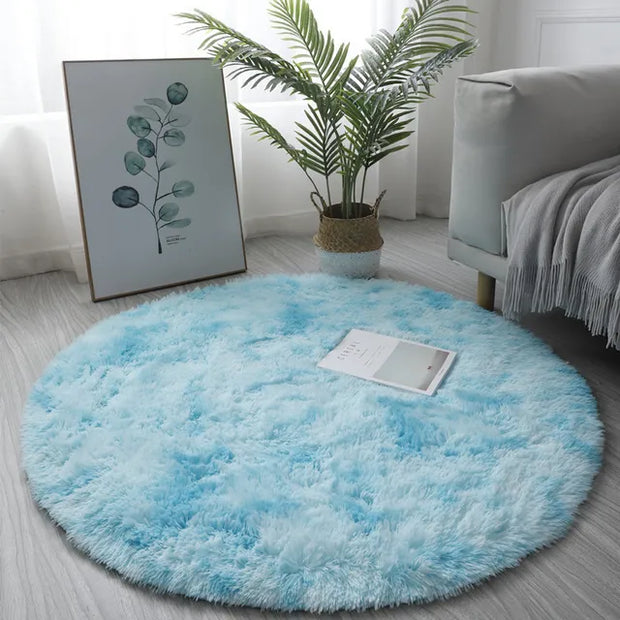 Plush Round Rug